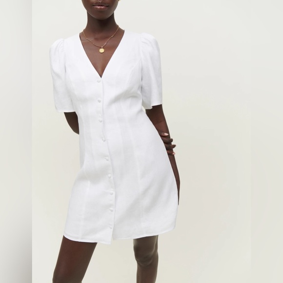 NWT Joelle Linen Dress - Picture 4 of 8